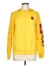 Empyre 100% Polyester Tropical Yellow Windbreaker Size L - photo 1