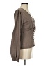 Gimmicks Brown Long Sleeve Blouse Size S - photo 4