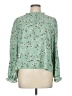 Shein Green Long Sleeve Blouse Size 8 - 10 - photo 1