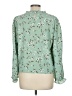 Shein Green Long Sleeve Blouse Size 8 - 10 - photo 2