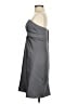 Alfred Angelo 100% Polyester Solid Gray Cocktail Dress Size 4 - photo 5