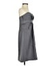 Alfred Angelo 100% Polyester Solid Gray Cocktail Dress Size 4 - photo 4