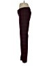 Express Outlet 100% Polyester Plaid Burgundy Dress Pants Size 6 - photo 5