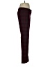 Express Outlet 100% Polyester Plaid Burgundy Dress Pants Size 6 - photo 4