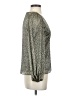 1.State Silver Long Sleeve Blouse Size S - photo 4