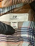 Thread & Supply 100% Rayon Plaid Brown Long Sleeve Button-Down Shirt Size XL - photo 7