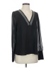 Express 100% Polyester Black Long Sleeve Blouse Size S - photo 1