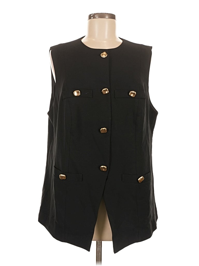 Pre-owned Studio By Torrid Vest In Black