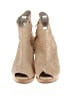 Salpy 100% Leather Tan Ivory Ankle Boots Size 9 - photo 2