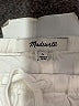 Madewell Ivory White Athletic Shorts Size L - photo 3