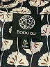 Bobeau Ivory Black Long Sleeve Blouse Size XL - photo 7