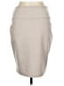 Renee C. Solid Tan Formal Skirt Size L (petite) - photo 1