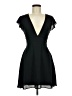 Express 100% Polyester Solid Black Cocktail Dress Size 2 - photo 1