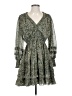 Reset 100% Polyester Paisley Green Cocktail Dress Size S - photo 1