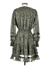 Reset 100% Polyester Paisley Green Cocktail Dress Size S - photo 2