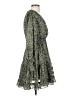 Reset 100% Polyester Paisley Green Cocktail Dress Size S - photo 4