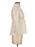 Deletta 100% Cotton Ivory Long Sleeve Blouse Size XS - photo 4