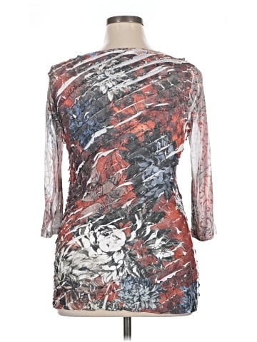 Cubism 3/4 Sleeve Top (view 2)