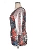 Cubism 100% Polyester Red 3/4 Sleeve Top Size XL - photo 5