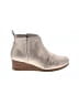 TOMS Tan Gold Ankle Boots Size 13 1/2 (kids) - photo 1