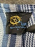 Blue Life 100% Rayon Stripes Blue Romper Size S - photo 4