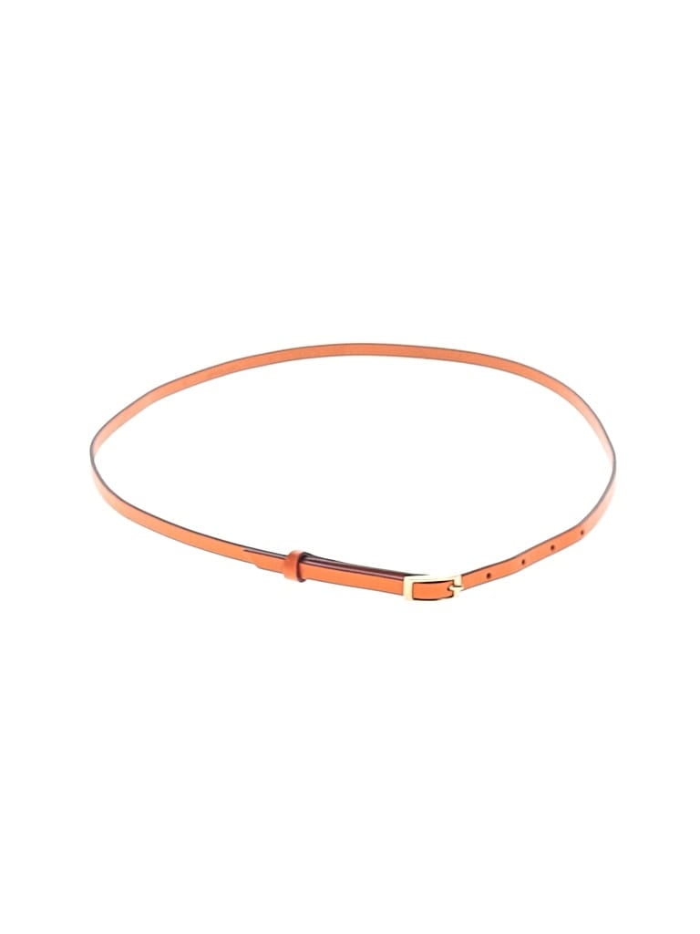 Pre-owned Mm. Lafleur Belt In Orange