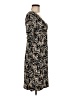 Ann Taylor Animal Print Black Casual Dress Size 8 - photo 4