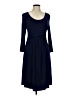 Tart Solid Blue Casual Dress Size M - photo 1