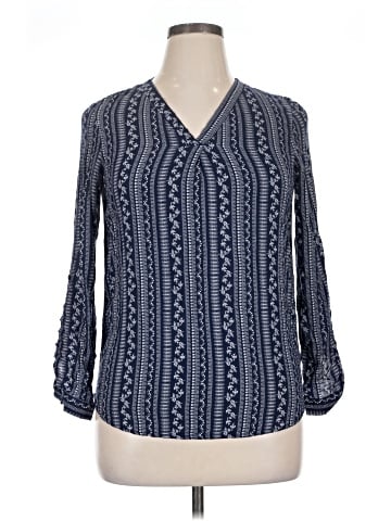 Brina & Em 3/4 Sleeve Blouse (view 1)