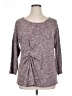 Como Blu Gray Pullover Sweater Size 1X - photo 1