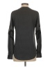 Ann Taylor 100% Polyester Gray Long Sleeve Blouse Size XS - photo 2