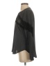 Ann Taylor 100% Polyester Gray Long Sleeve Blouse Size XS - photo 5