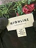 Highline Collective Floral Green Long Sleeve Blouse Size S - photo 7