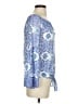 Z&L Blue Long Sleeve Blouse Size XS - photo 4