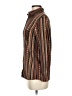 Assorted Brands 100% Polyester Stripes Brown Long Sleeve Blouse Size S - photo 5