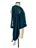 Forever 21 100% Polyester Teal Long Sleeve Blouse Size L - photo 4