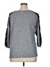 retrology Gray 3/4 Sleeve Top Size XL - photo 2