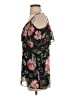CAbi 100% Polyester Floral Pink Black Sleeveless Blouse Size S - photo 5
