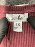 Just Be... Burgundy Pullover Sweater Size 1X - photo 7