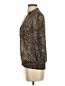 Zara Basic Animal Print Brown 3/4 Sleeve Blouse Size XS - photo 5