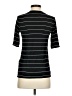 Banana Republic Stripes Black Short Sleeve Turtleneck Size XS - photo 2