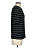 Banana Republic Stripes Black Short Sleeve Turtleneck Size XS - photo 4