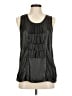 Assorted Brands 100% Polyester Black Sleeveless Blouse Size 8 - photo 1