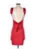 Assorted Brands Solid Red Cocktail Dress Size M - photo 2