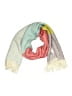 Maurices 100% Acrylic Teal Red Scarf One size - photo 1