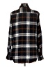 MELLODAY Plaid Black Long Sleeve Button-Down Shirt Size L - photo 2