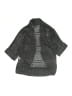Roxy Girl Gray Black Cardigan Size 7 - photo 2