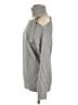 Unbranded 100% Acrylic Solid Gray Pullover Sweater Size M - photo 5