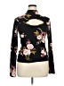 J for Justify Black Long Sleeve Blouse Size XL - photo 1