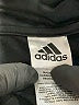 Adidas 100% Polyester Black Zip Up Hoodie Size 7 - photo 3